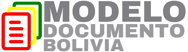 Logo Modelo Documento Bolivia